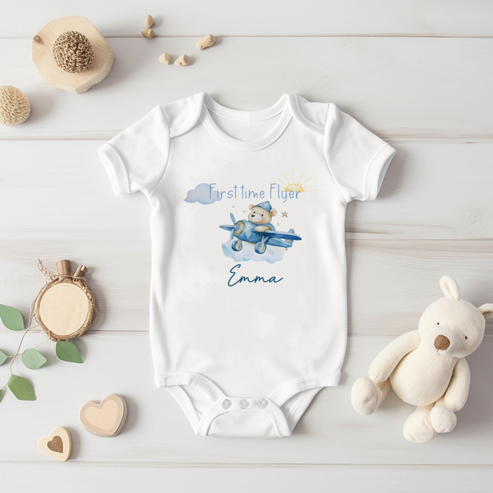 Baby Clothing Names - 커스텀 이름 프리스트 타임 플라이어 및