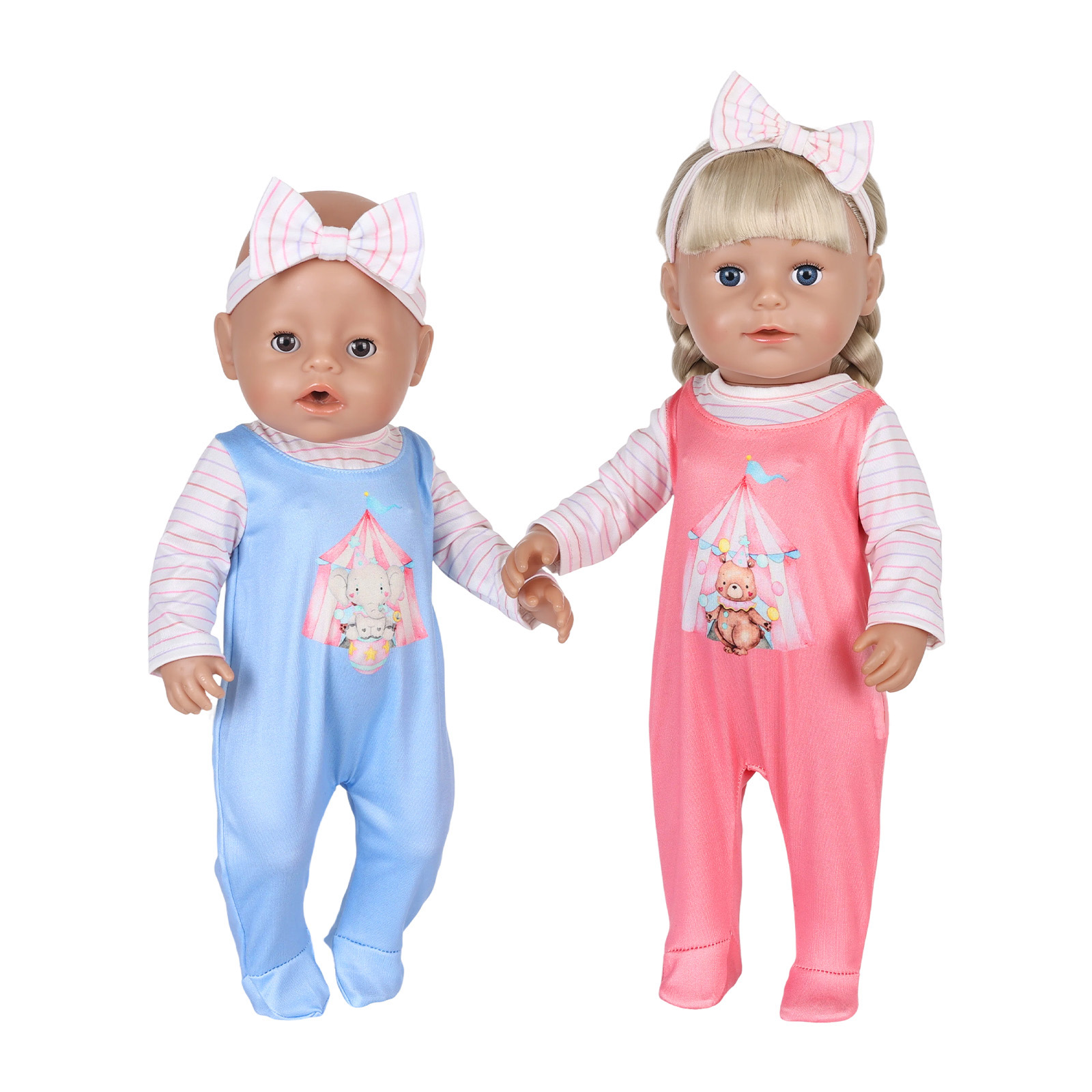 Baby Clothing - 16-18 인치 40-45cm 베이비 인형 서커스