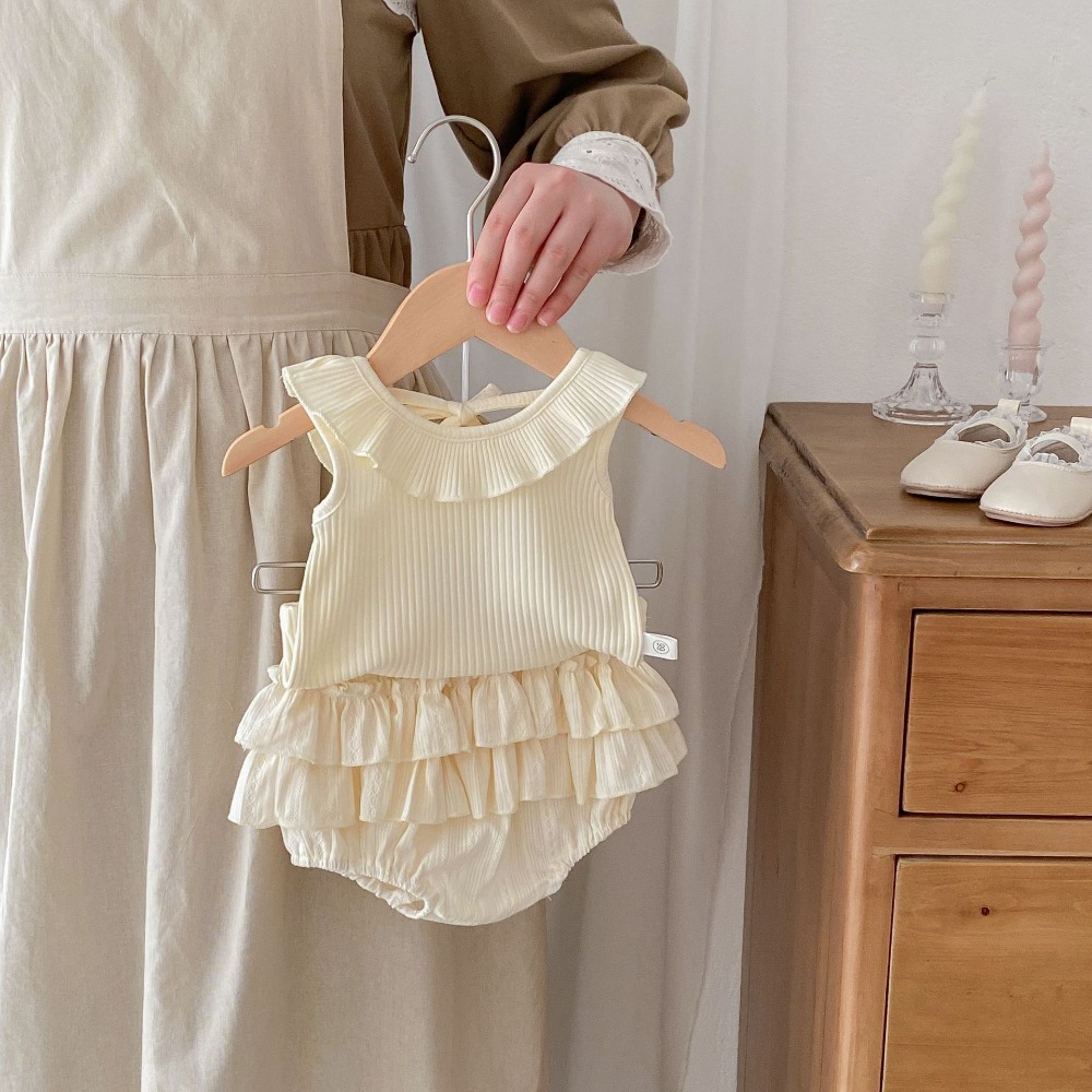 Baby Clothing Layers - 한국 스타일 아기 여자아이 의류 세트