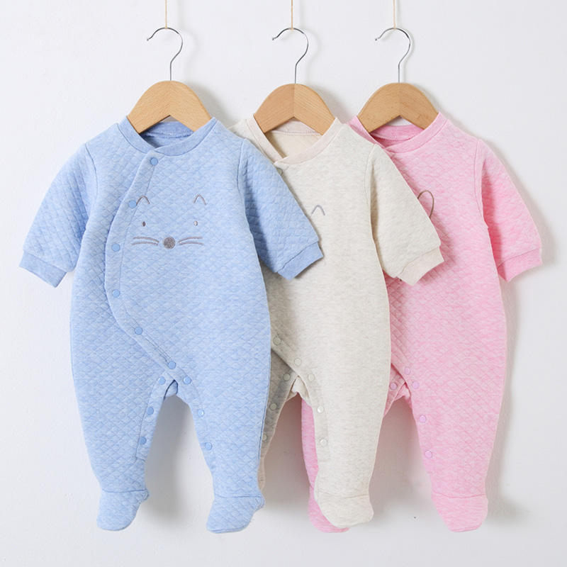 아기 면 롬퍼 옷 신생아 긴팔 유니섹스 우주복 파자마  - Baby Clothing Brands 리뷰 및 가격