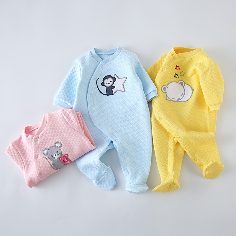 아기 면 롬퍼 옷 신생아 긴팔 유니섹스 우주복 파자마  - Baby Clothing Brands 리뷰 및 가격