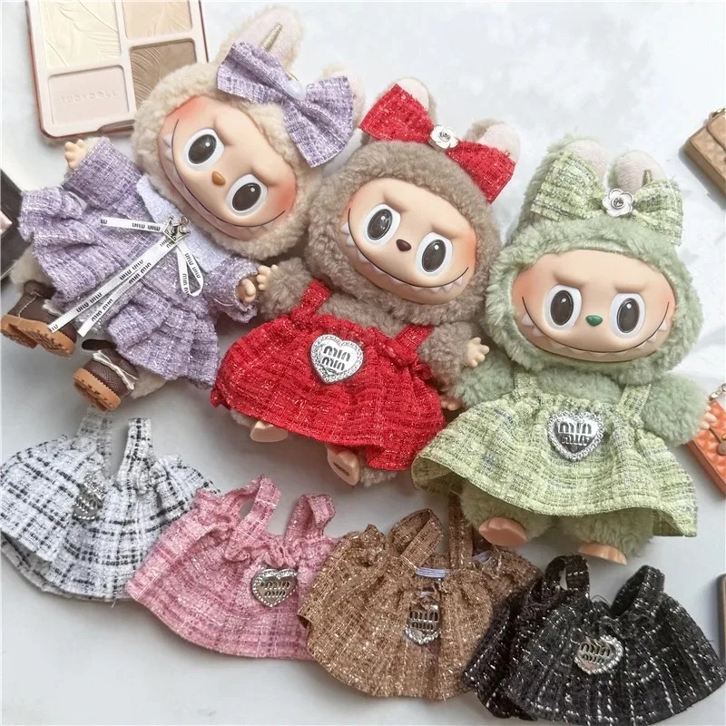 15 17cm 라부부 인형용 귀여운 드레스 의상 럭셔리 - Baby Clothing 리뷰 및 가격
