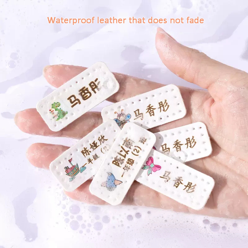 맞춤형 이름 가죽 레이저 스티커, 아동복, 유아복, 책 - Baby Clothing Names 리뷰 및 가격