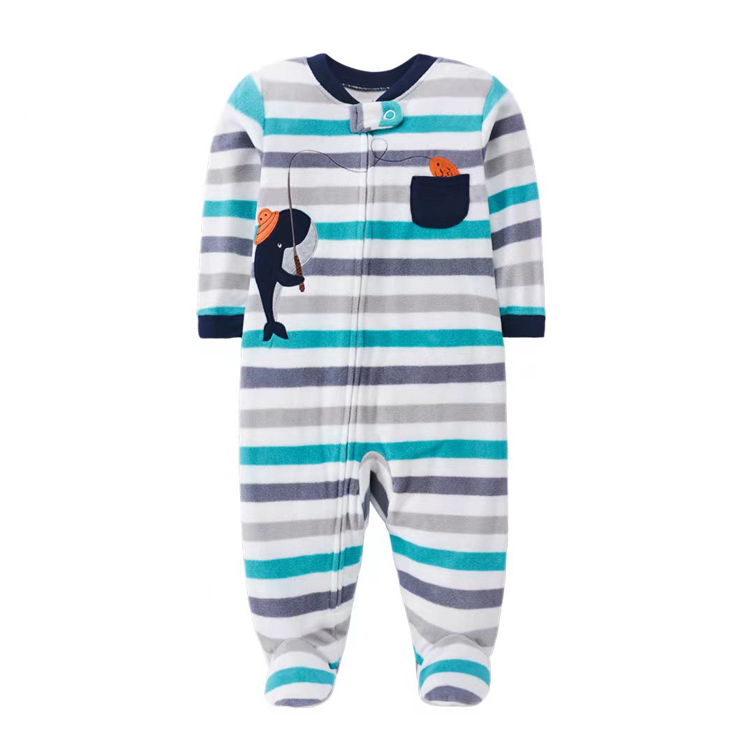 신생아 소년 소녀 Rompers 의류 겨울 잠옷 지퍼  - Baby Clothing Brands 리뷰 및 가격