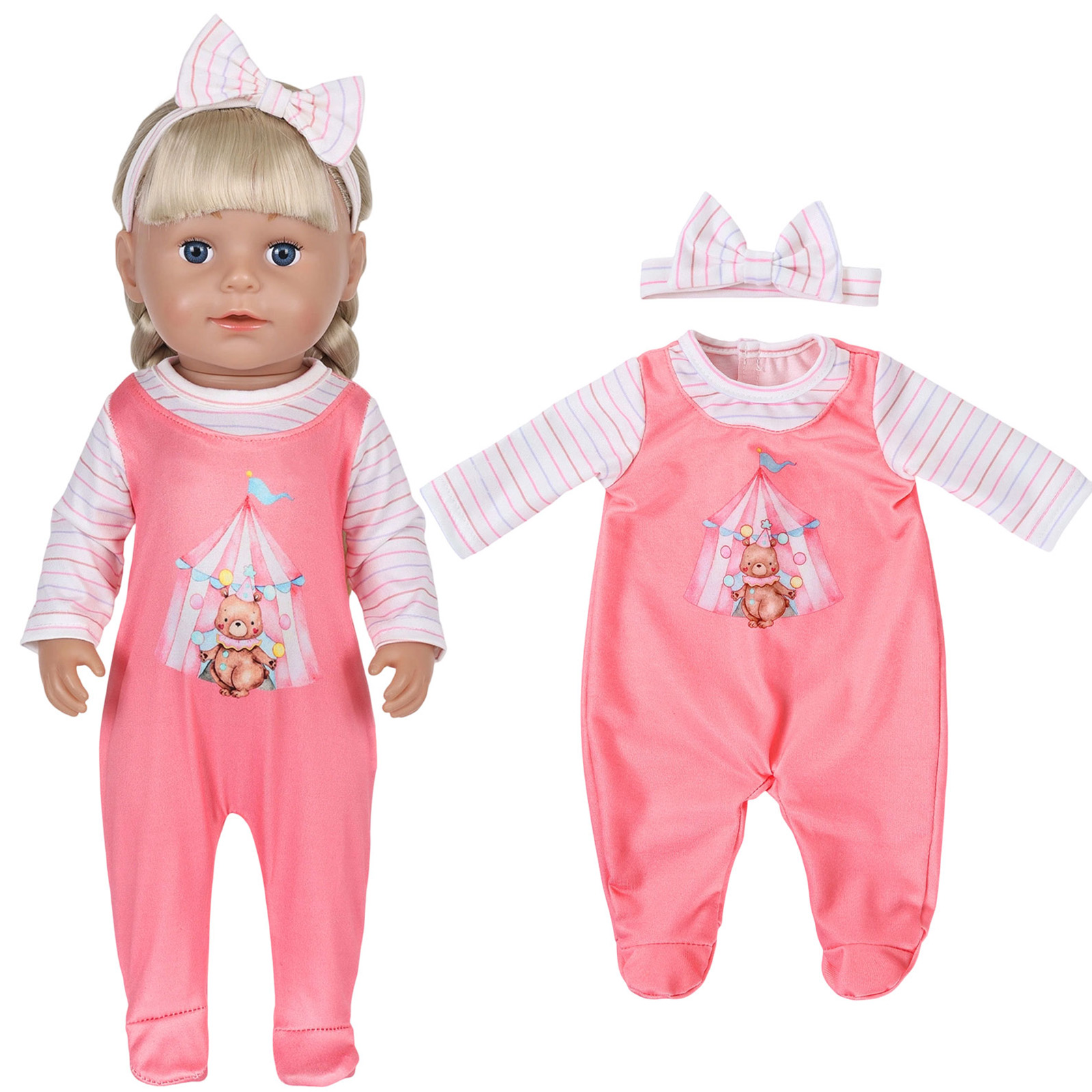 16-18 인치 40-45cm 베이비 인형 서커스 패턴 - Baby Clothing 리뷰 및 가격