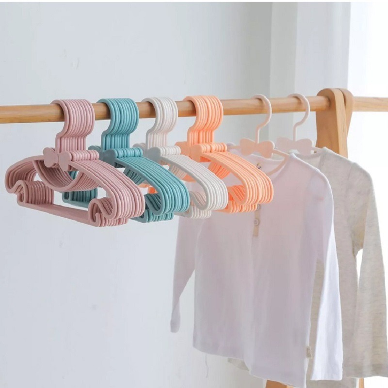 10pcs 아기 옷 랙 휴대용 플라스틱 수건 디스플레이 - Baby Clothing Organizer 리뷰 및 가격