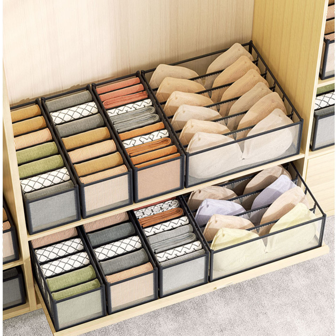 속옷 정리함 가정용 옷장 서랍형 양말 속옷 브라 여성용 - Baby Clothing Organizer 리뷰 및 가격