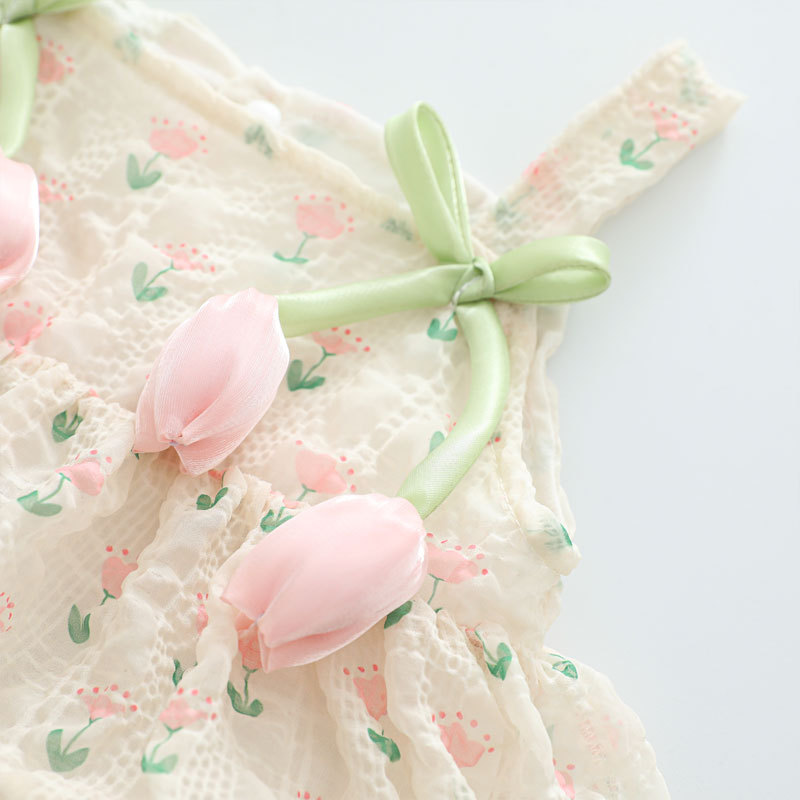 2026년 여아 여름 공주님 스트랩 바디수트 0-2세  - Baby Clothing Brands 리뷰 및 가격