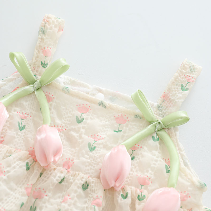 2026년 여아 여름 공주님 스트랩 바디수트 0-2세  - Baby Clothing Brands 리뷰 및 가격