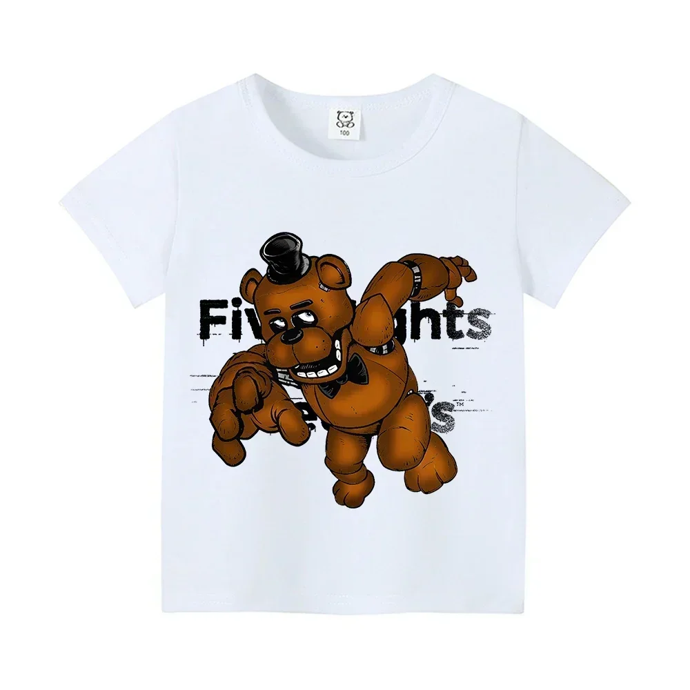 Five Nights Freddys 테마 짧은 셔츠 옷 - Baby Clothing Boy 리뷰 및 가격