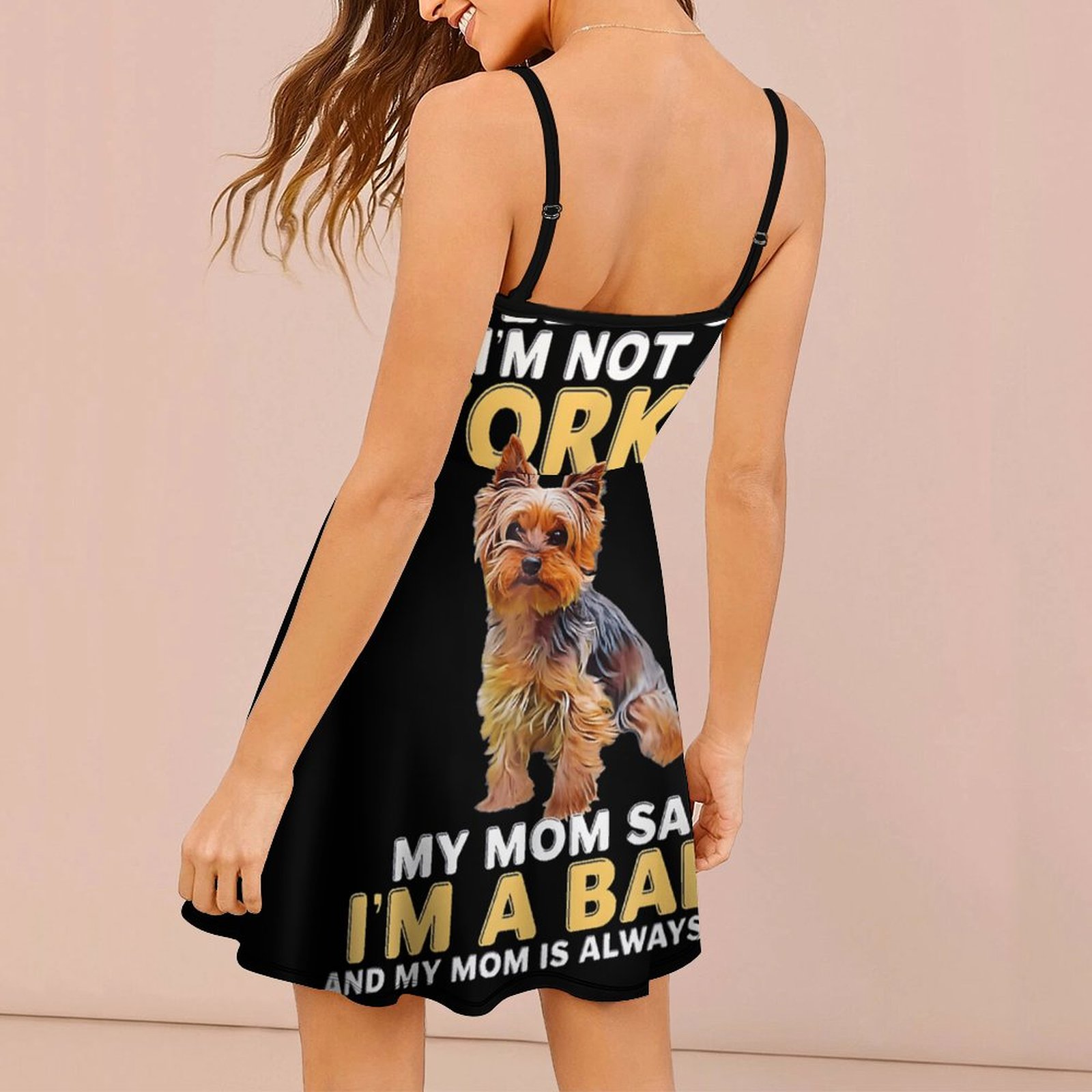 귀여운 Yorkie Baby Quote 여성 슬링 드레 - Baby Clothing Quotes 리뷰 및 가격