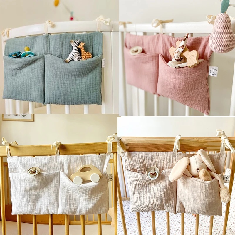 1/2개 아기 침대 정리함, 아기 침대 캐디, 침대 옆 - Baby Clothing Organizer 리뷰 및 가격