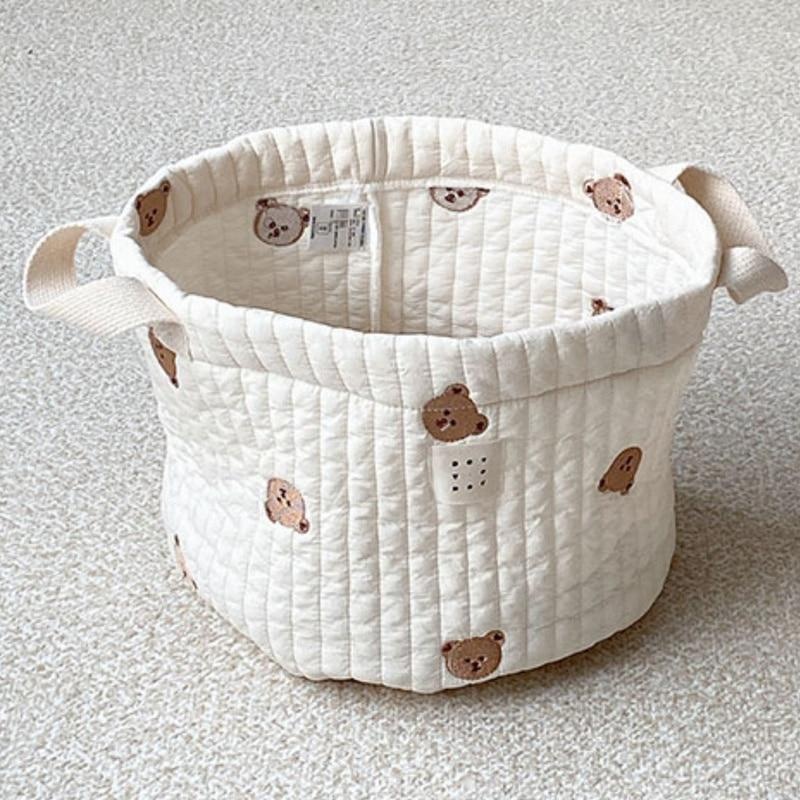 귀여운 곰 자수 기저귀 가방 기저귀 주최자 면화 엄마  - Baby Clothing Organizer 리뷰 및 가격