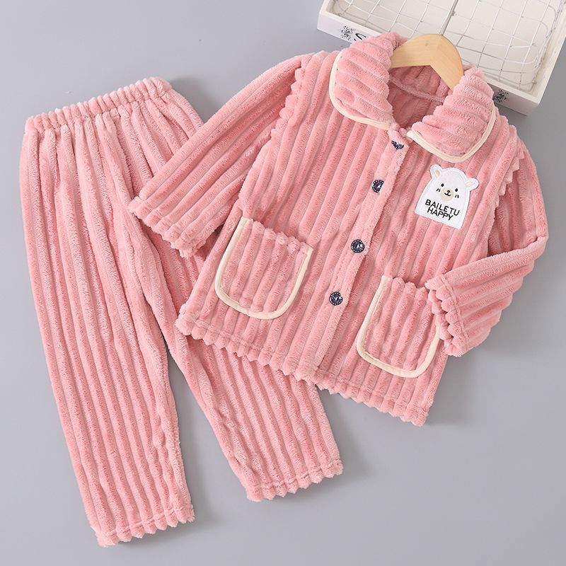 아동용 가을 겨울 부드러운 플란넬 따뜻한 파자마 세트  - Baby Sleep Suit 리뷰 및 가격