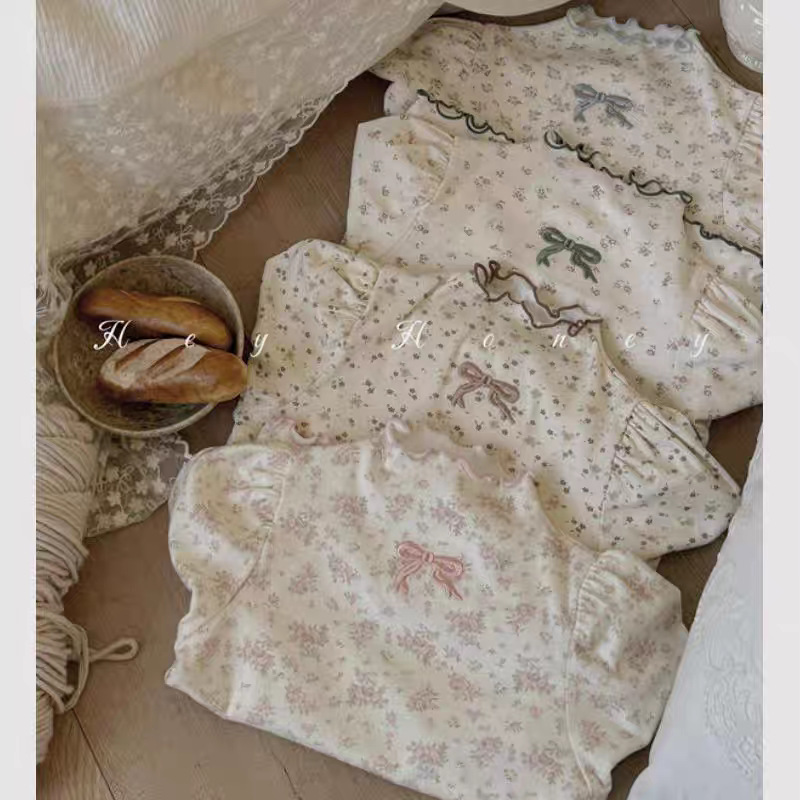 2025 아동복 여아옷 면 꽃무늬 러플 긴팔 상의 0- - Baby Clothing Layers 리뷰 및 가격