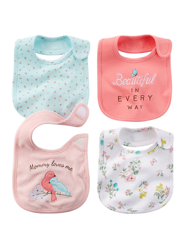 100% 순면 아기 턱받이 방수 반다나 아기 여자아이  - Baby Clothing Products 리뷰 및 가격